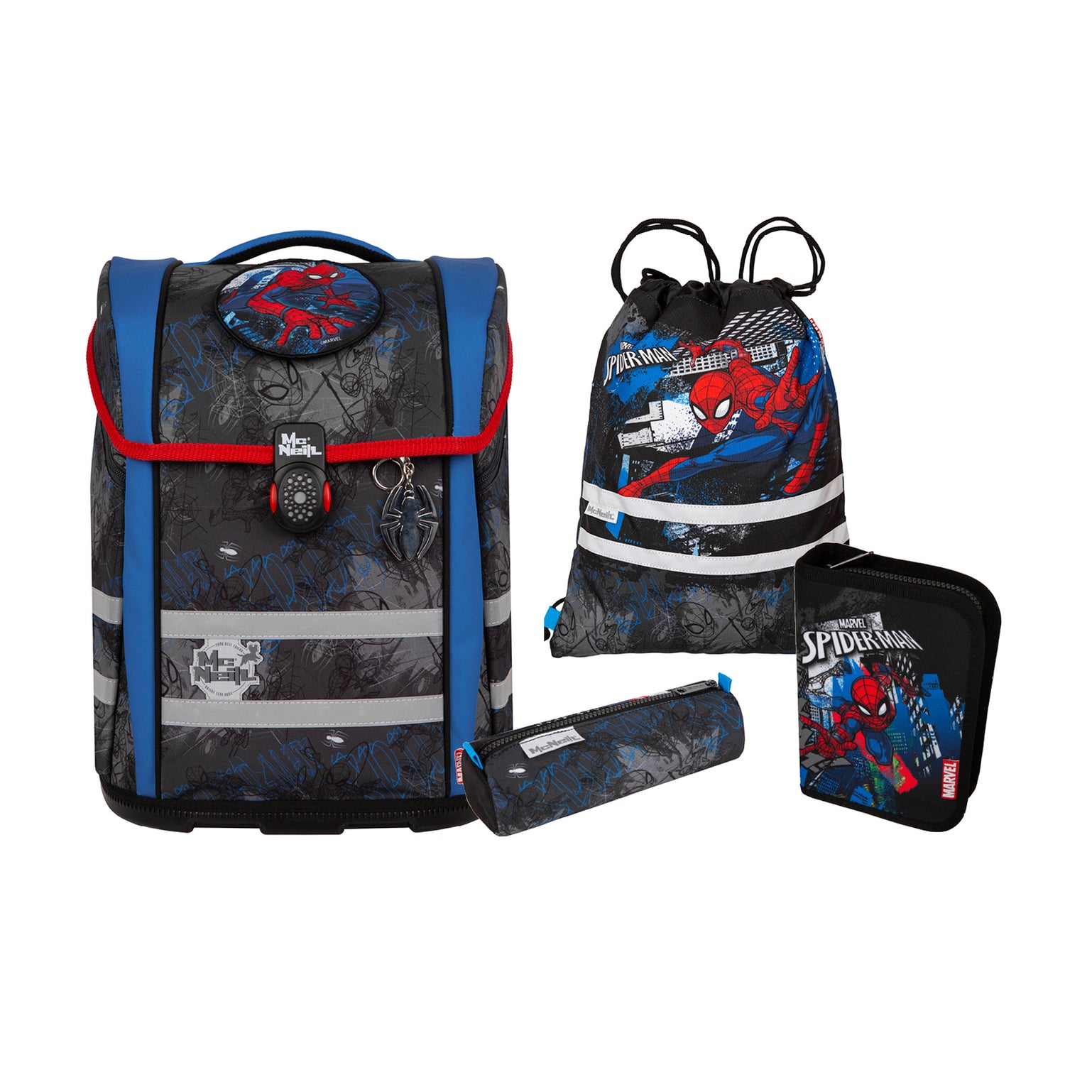 mcneill-schulranzen-perfecto-disney-spider man-9658275000-set
