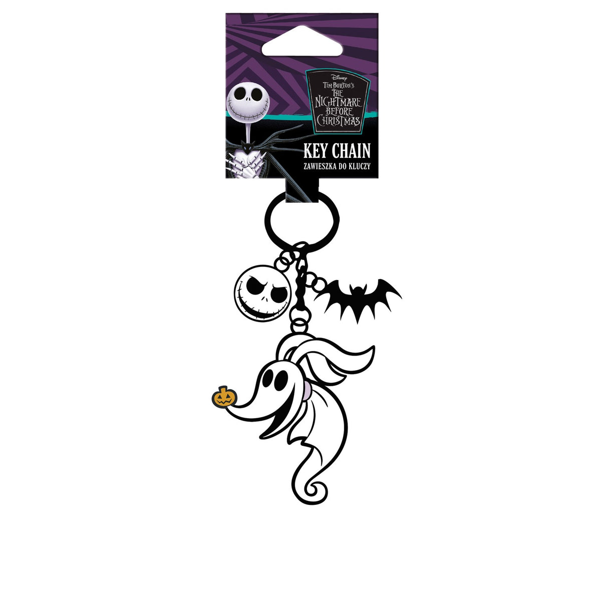Motivanhänger – Schwarz-Weiß – CoolPack Disney The Nightmare Before Christmas