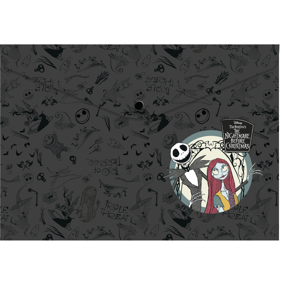 Dokumentenkuvert A4 – Grau – CoolPack Disney The Nightmare Before Christmas