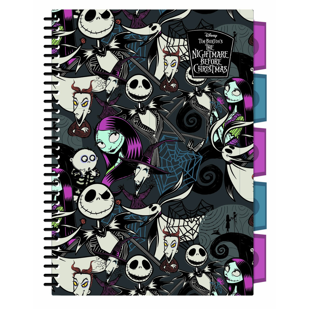 Projektbuch B5 – Anthrazit – CoolPack Disney The Nightmare Before Christmas